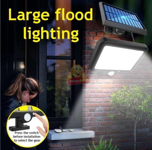 160 LED 8 COB Split Solar Wall Light - STARTS AT R1 ONLY