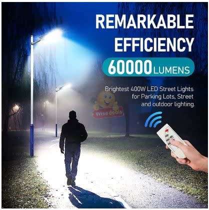 800W Solar Street Light with Remote Control - STARTS AT R1 ONLY