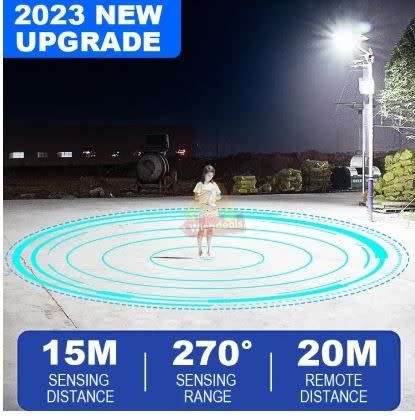 800W Solar Street Light with Remote Control - STARTS AT R1 ONLY