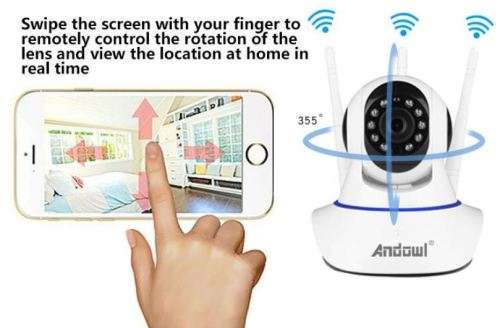WIFI IP Smart Camera, two-way talk, Multi-user Viewing etc - START AT R1 ONLY