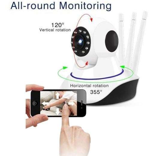 WIFI IP Smart Camera, two-way talk, Multi-user Viewing etc - START AT R1 ONLY