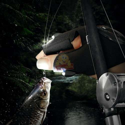 Why holding a flashlight and only have one hand to work use the Glove Light and have both hands free