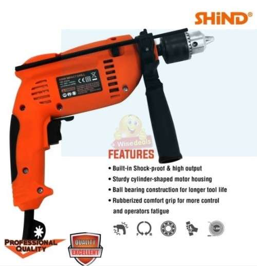 550W Hamer Impact Drill with Accessories