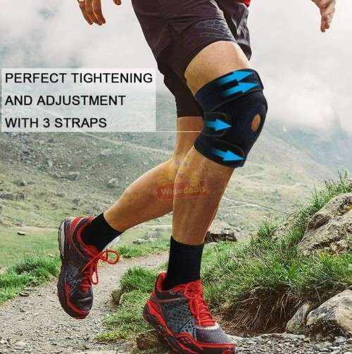 Adjustable one size-fully Knee Support, Non-Slip, Pain Relief, Prevent Injury