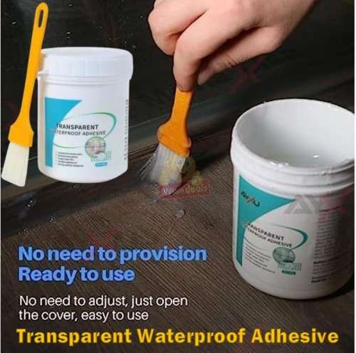 Waterproof Transparent SEALER, The Perfect Solution for All Your Leakage Needs - START R1 ONLY