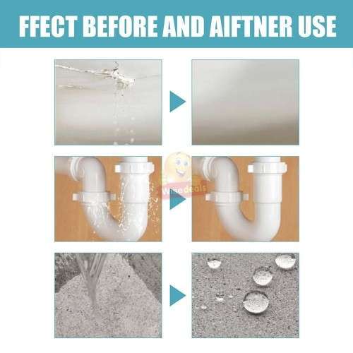 Waterproof Transparent SEALER, The Perfect Solution for All Your Leakage Needs - START R1 ONLY