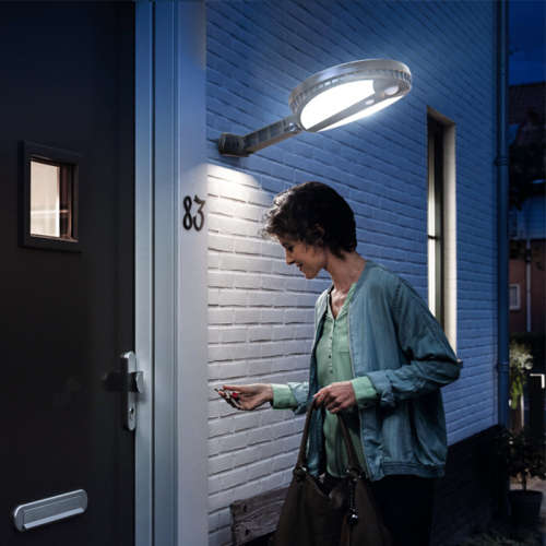 290W SOLAR LED Light with 3 Setting Modes and Remote Control