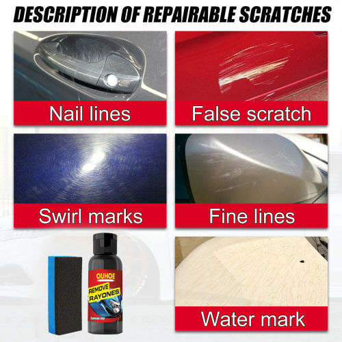 Vehicle Scratch Remover - Remove Scratches, Defects, Faded paint, Dirt, Dust and more - START R1