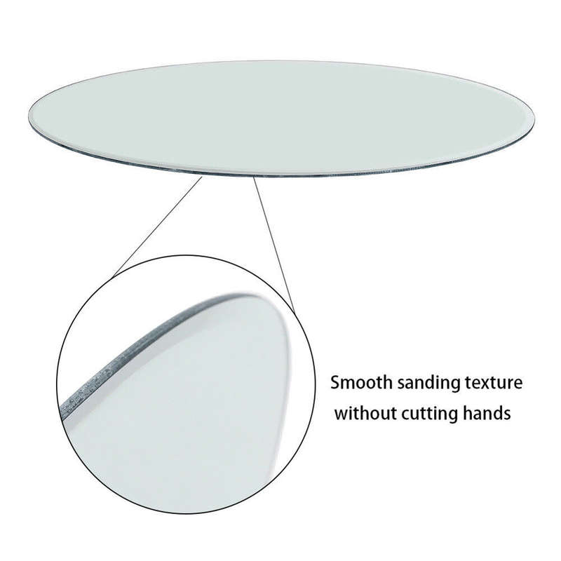 Oval Mirror, Flexible, Waterproof and Self-Adhesive
