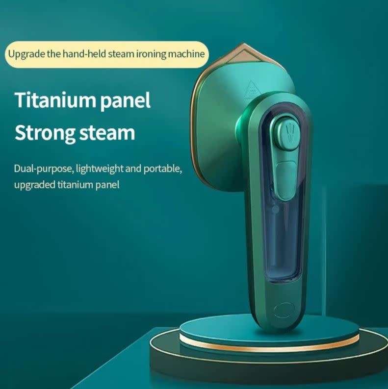 30W Garment Steam Iron and Steamer, One-Click Spray, Convenient and Fast