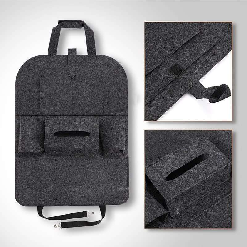 Car Back Seat Organizer, NO more footprint mark or dirty seats