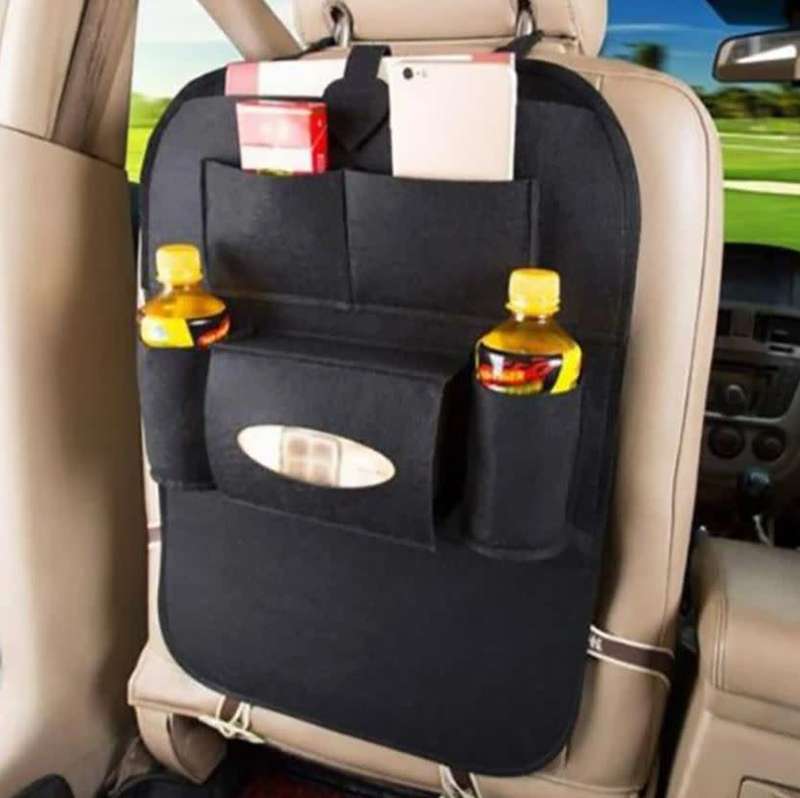 Car Back Seat Organizer, NO more footprint mark or dirty seats