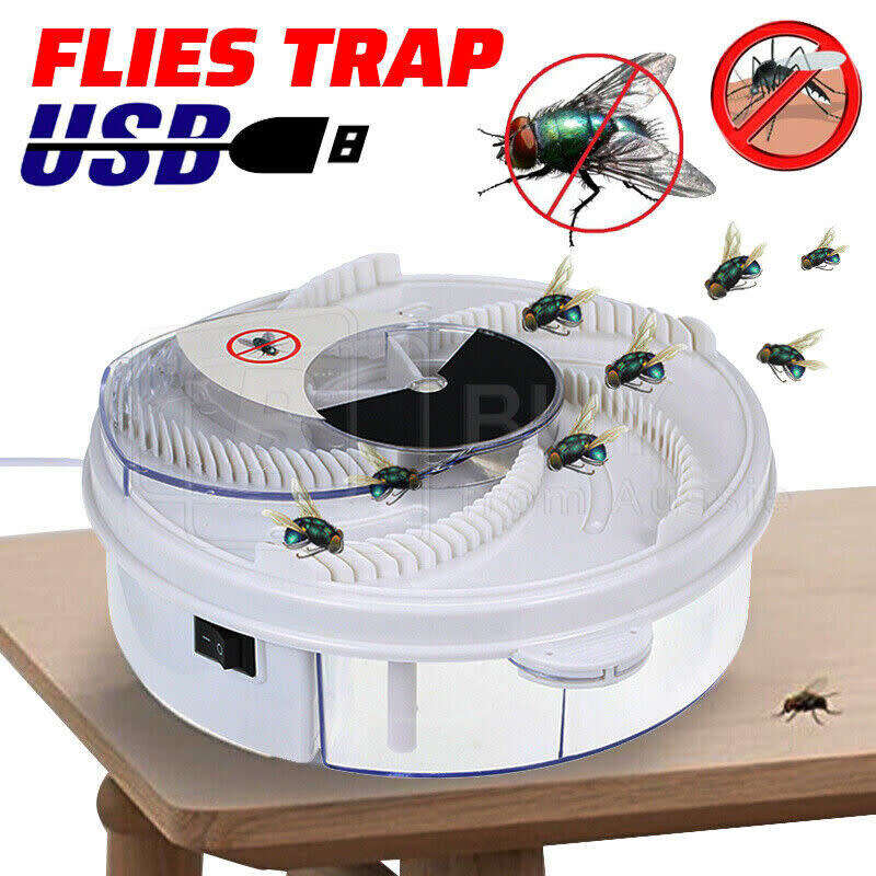 Electric Fly Catcher, Safe, User-Friendly and Easy to Clean