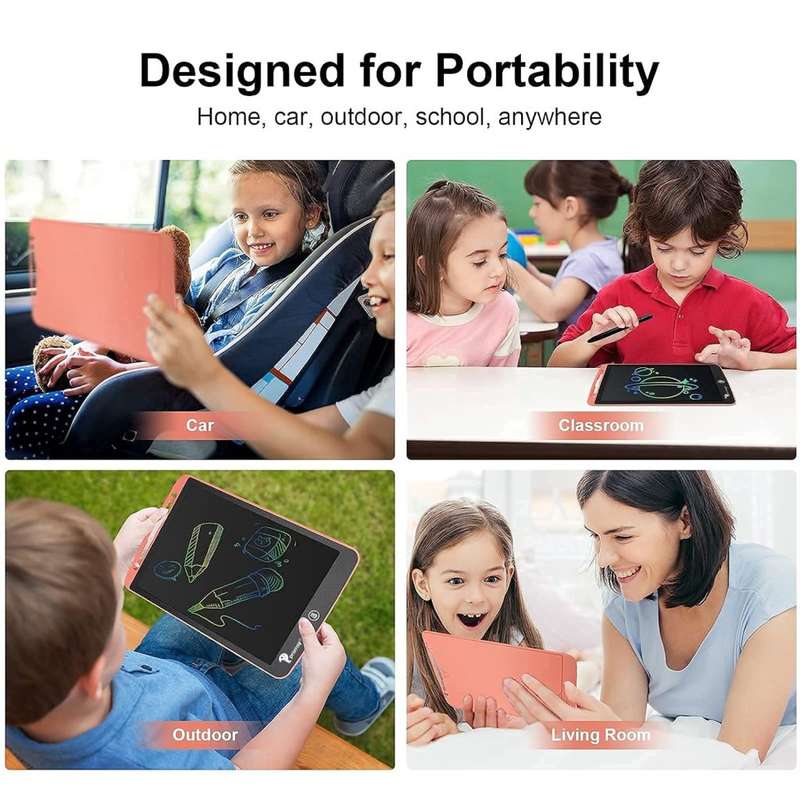 Children`s LCD Writing Tablet, Say Goodbye to Paper!