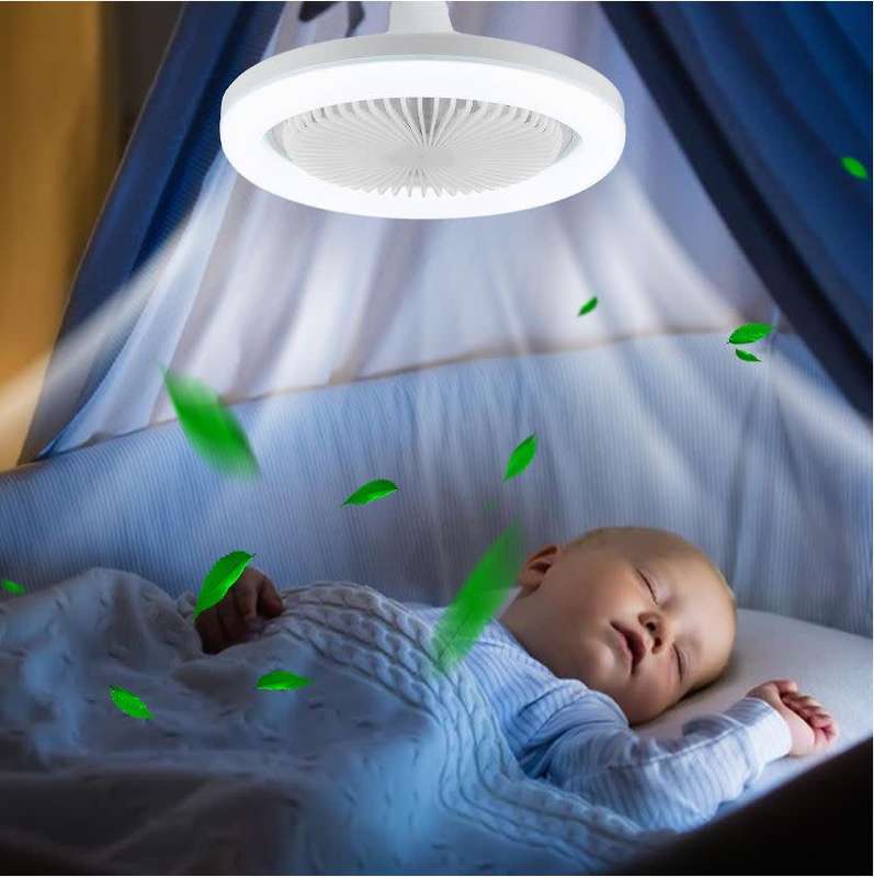 30W LED Light with Build-in Fan with 3 Speed Settings