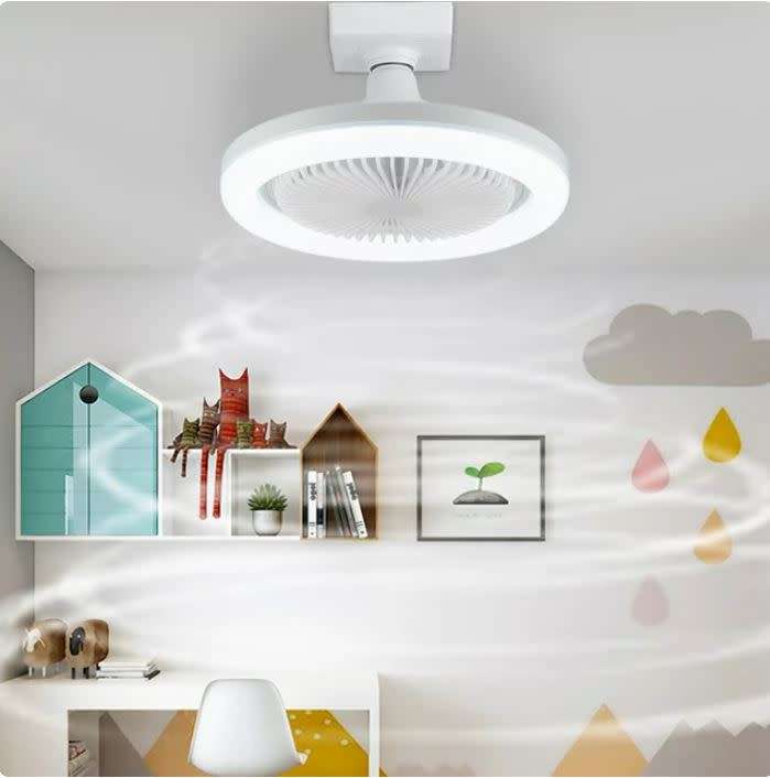 30W LED Light with Build-in Fan with 3 Speed Settings