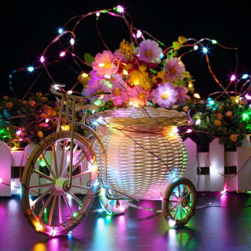10m, 100 LED Multi-Colour String Lights for the Ultimate Decoration