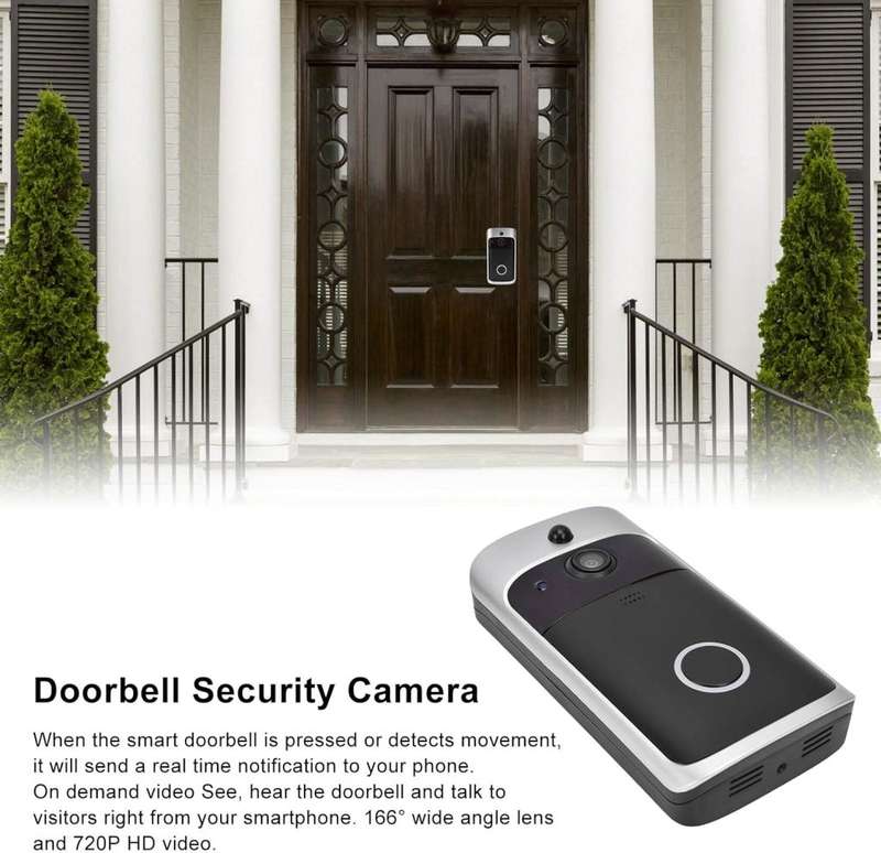 WIFI Smart HD Video Doorbell Camera and Intercom with Night Vision