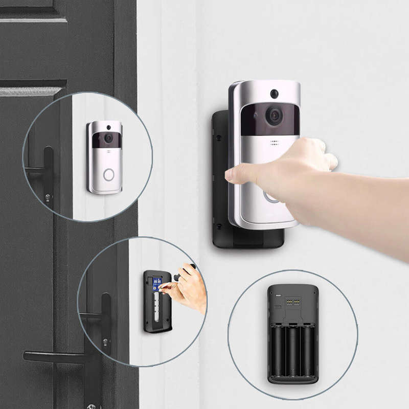 WIFI Smart HD Video Doorbell Camera and Intercom with Night Vision
