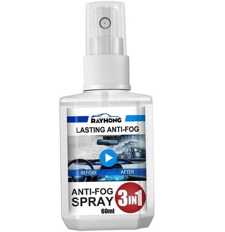 3-in-1 Anti-Fog Spray
