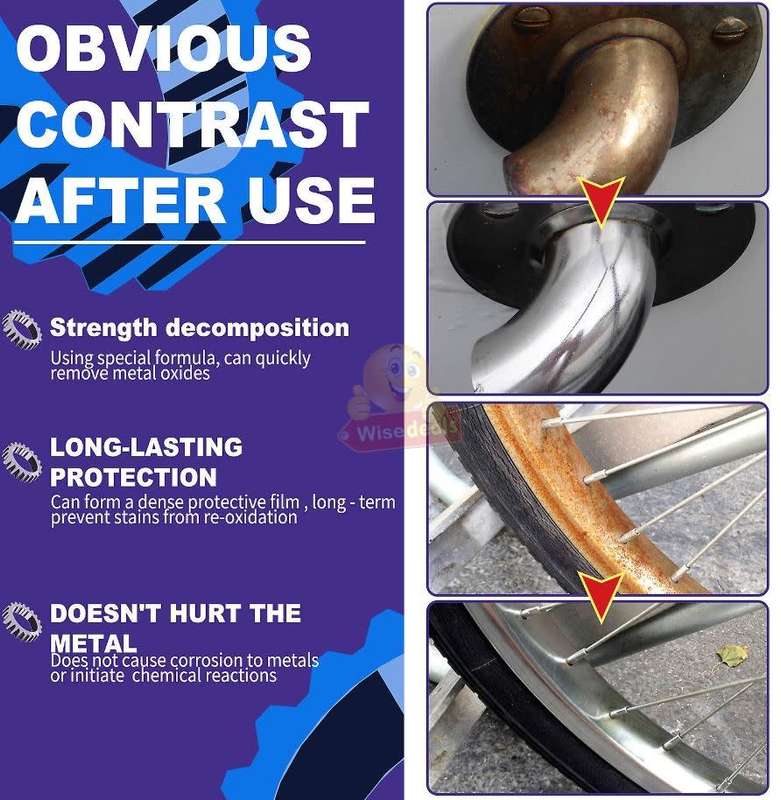 Rust Remover Spray  Remove rust effectively from all metal and stainless-steel surfaces - START R1