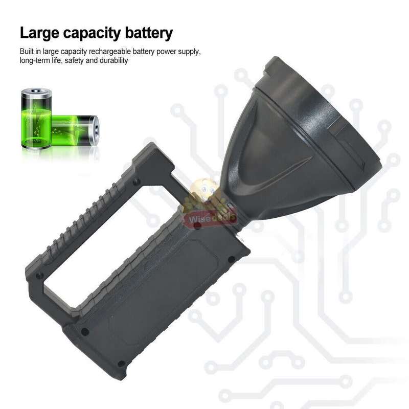 Super Far Distance LED Search and Flash Light and Tripod, USB Interface, Mobile Power Bank