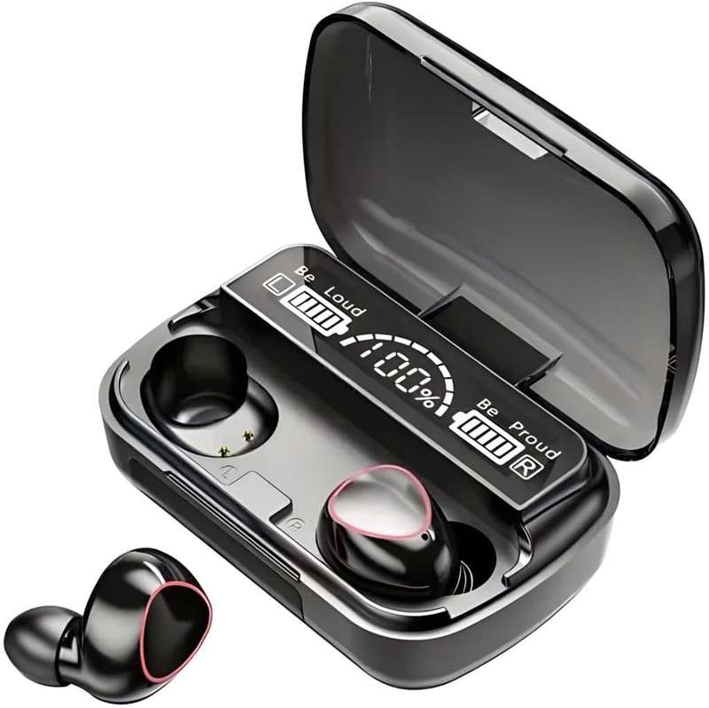 TWS Bluetooth Earbuds with LED Digital Power Display