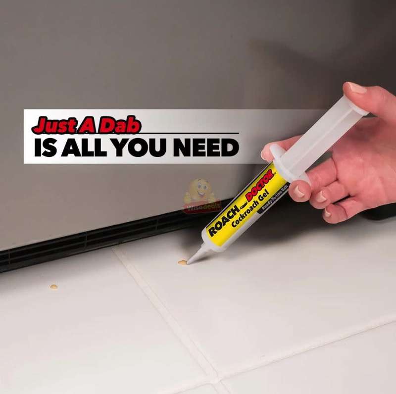 2 X Roach Expert Cockroach Gel, is a strong and wide-reaching solution to your cockroach problems!