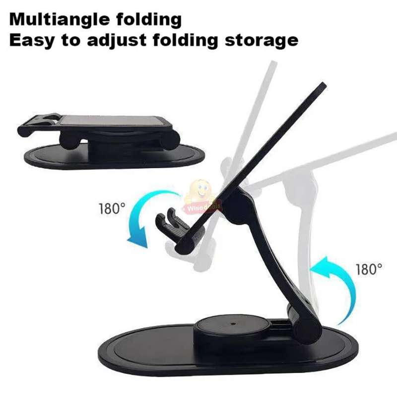 360° Rotating Mobile Phone and Tablet Desktop Stand