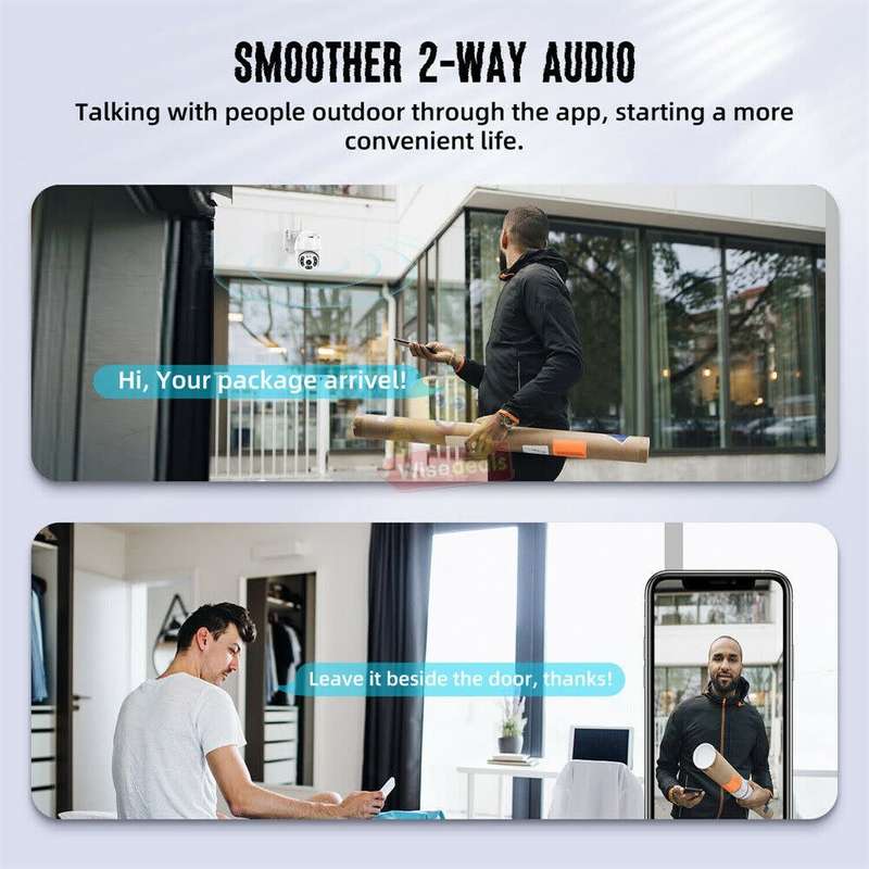 NEW 5K WIFI IP Outdoor or Indoor Camera, 5G, V380 Pro App