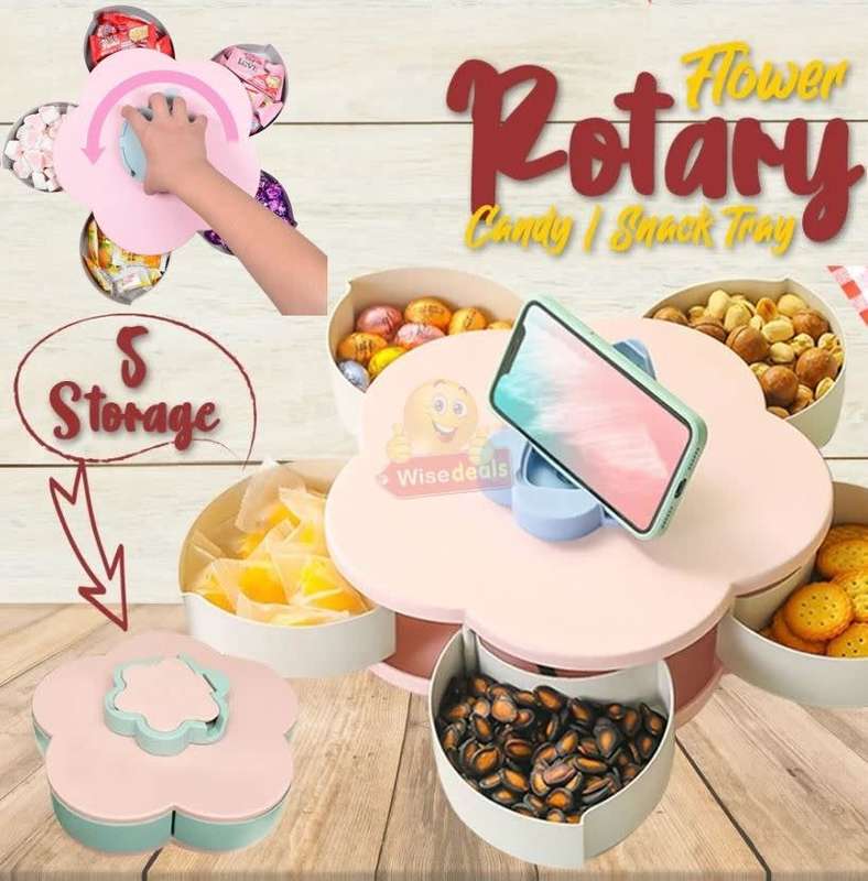 Pedal-Shape Candy / Snack or Storage Box with Phone Holder