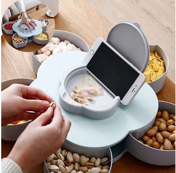 Pedal-Shape Candy / Snack or Storage Box with Phone Holder