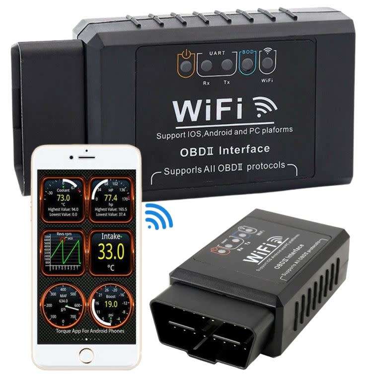 Universal OBDII WIFI Vehicle Diagnostic Scanner