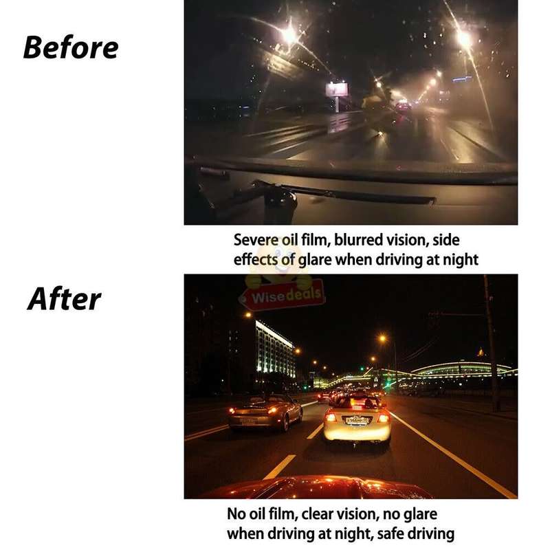 Glass Oil Film Remover Paste  Car Windshield Agent and all other glass