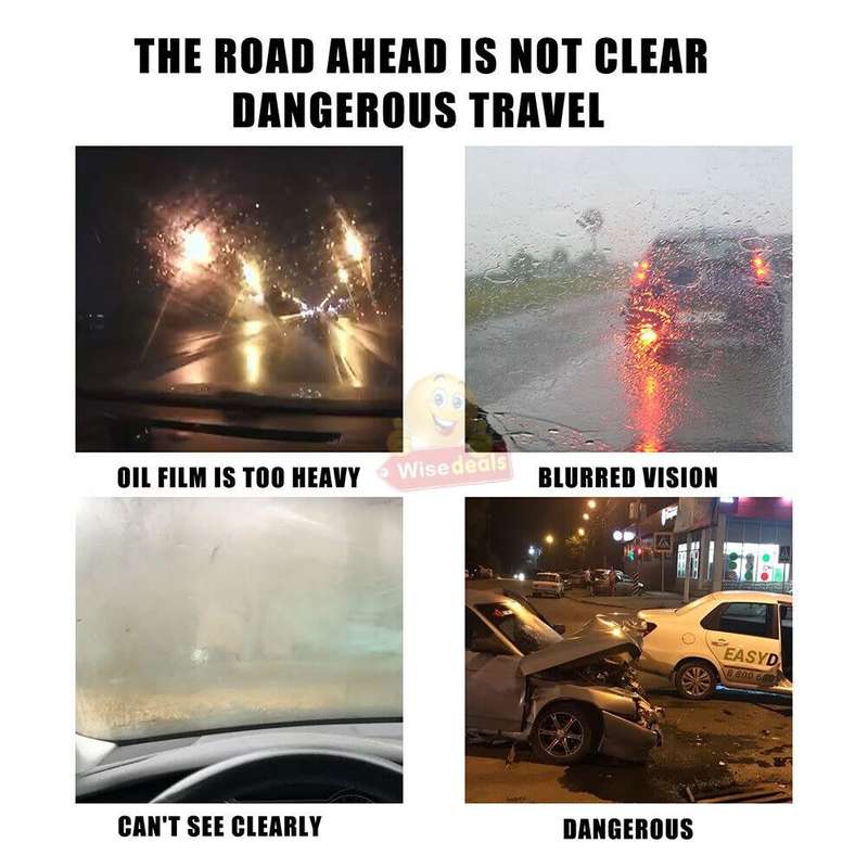 Glass Oil Film Remover Paste  Car Windshield Agent and all other glass