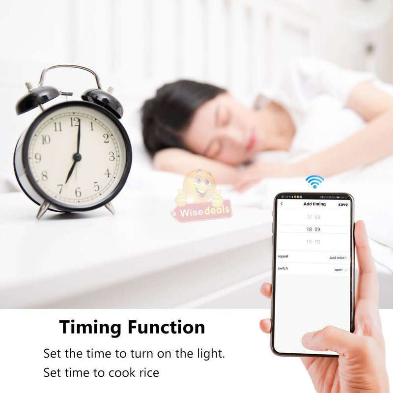 WIFI Smart Switch, control your devices from your phone wherever you are