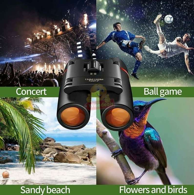 30 X 60 Day & Night Vision Binocular Telescope with Carry Bag - START R1 ONLY