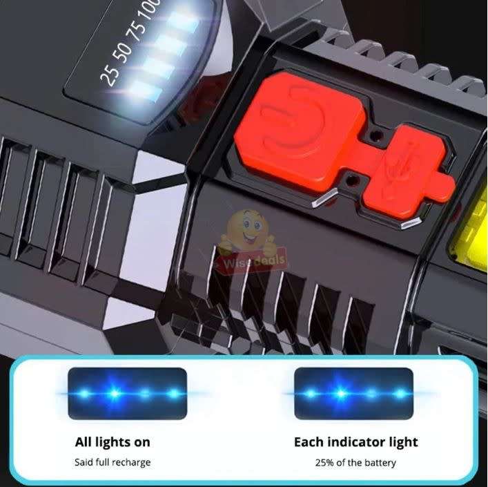 LED Search and Flash Light and Mobile Power Bank