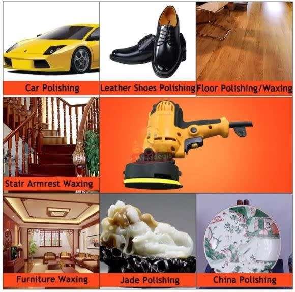 Polishing and Waxing Machine, Great for Vehicles and Furniture - START 1 ONLY