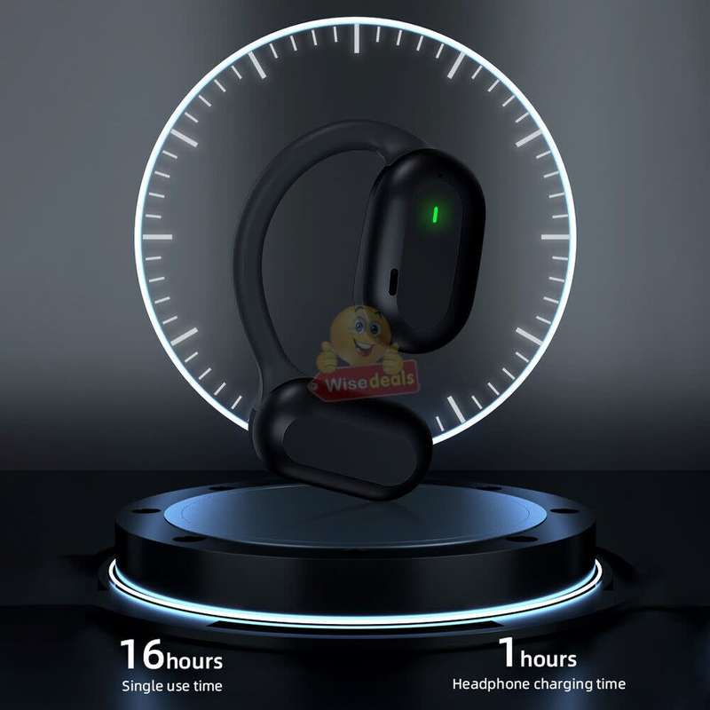 Air 9 Bone Conduction Wireless Bluetooth Earphone, Comfortable & Professional Audio Level Experience