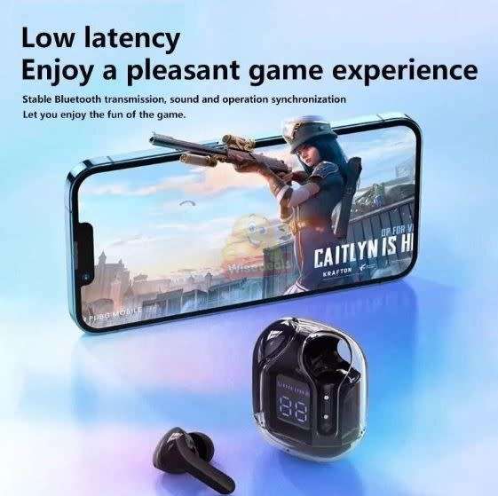 Ultrapods Max TWS True Wireless Headphones, LED Display, HiFi Stereo Sound, Fast Charging etc.