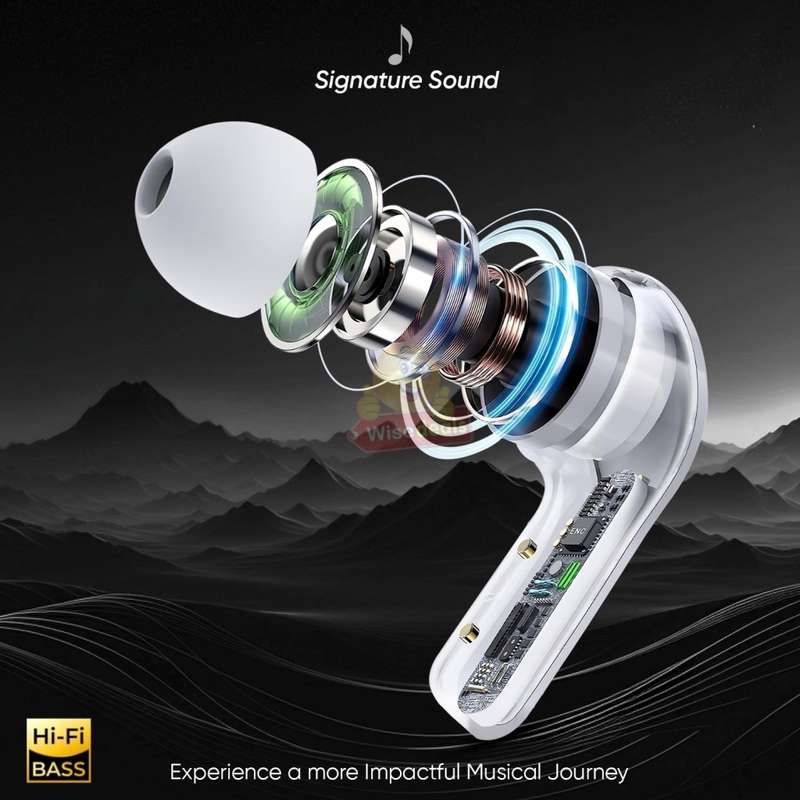 Ultrapods Max TWS True Wireless Headphones, LED Display, HiFi Stereo Sound, Fast Charging etc.