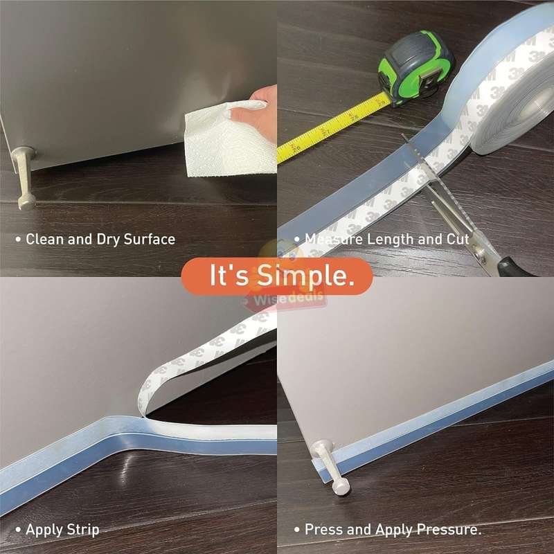 Super Strong Waterproof Self-Adhesive Silicone Seal Strip Tape - START R1 ONLY