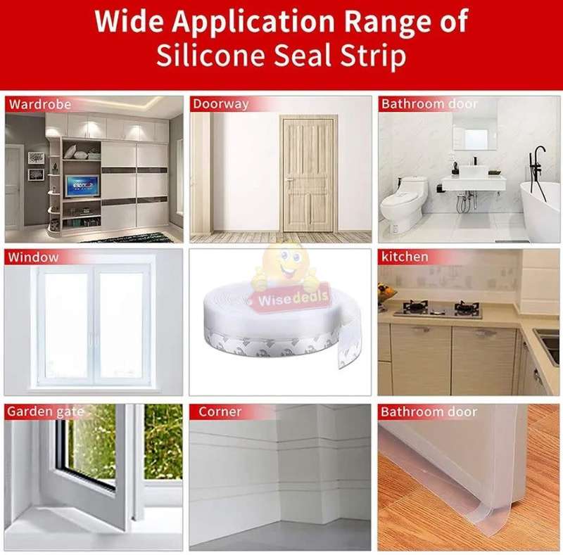 Super Strong Waterproof Self-Adhesive Silicone Seal Strip Tape - START R1 ONLY