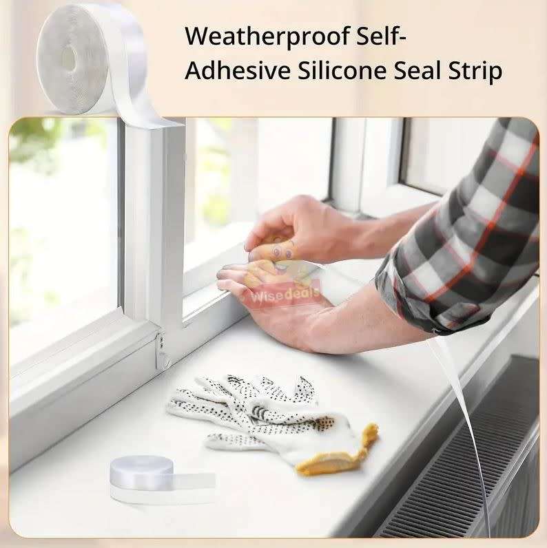Super Strong Waterproof Self-Adhesive Silicone Seal Strip Tape - START R1 ONLY