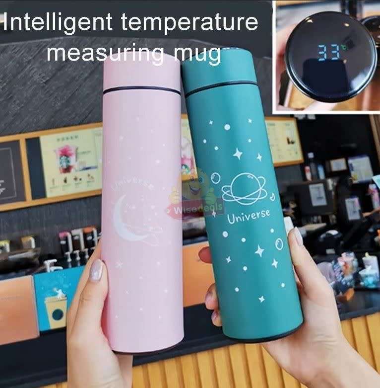 Smart Temperature LED Display Thermal Flask, Leak-Proof and 304 Stainless Steel