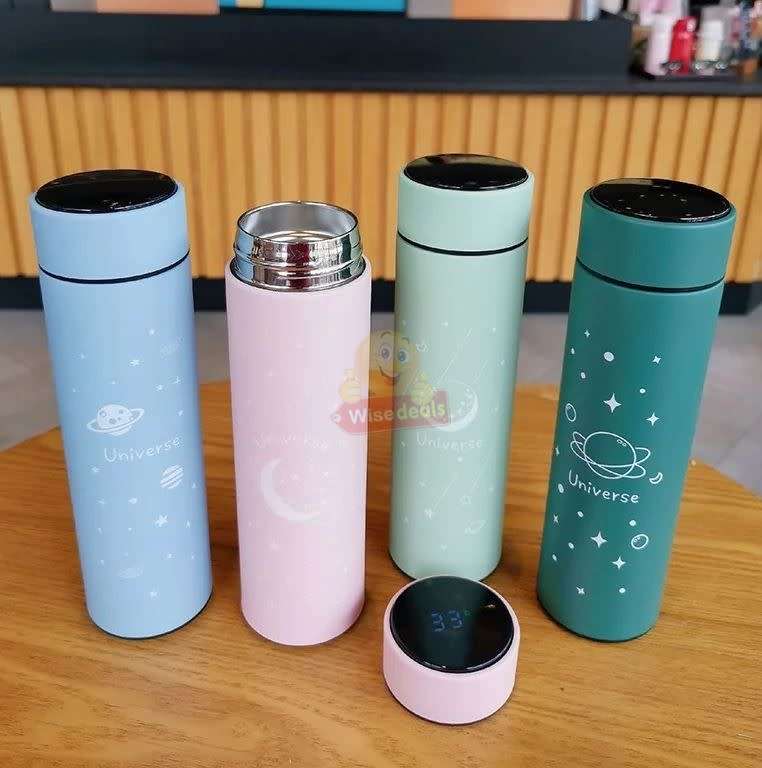 Smart Temperature LED Display Thermal Flask, Leak-Proof and 304 Stainless Steel