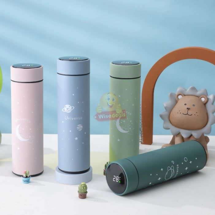 Smart Temperature LED Display Thermal Flask, Leak-Proof and 304 Stainless Steel