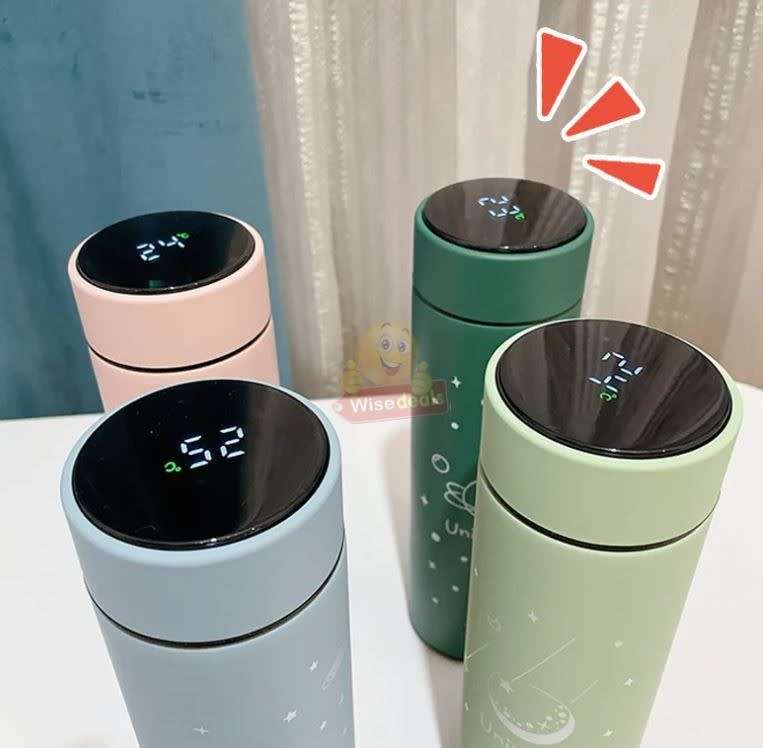 Smart Temperature LED Display Thermal Flask, Leak-Proof and 304 Stainless Steel