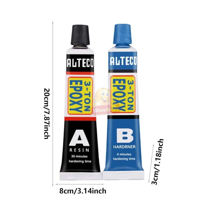 Epoxy Glue Set, Perfect for Bonding Metal, Wood, Glass and more